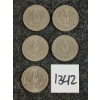 Image 1 : LOT OF 5 - U.S. 25 CENT COINS - 1965 TO 1972