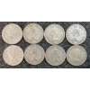 Image 2 : LOT OF 8 - 1957-1965 CDN 25 CENT COINS
