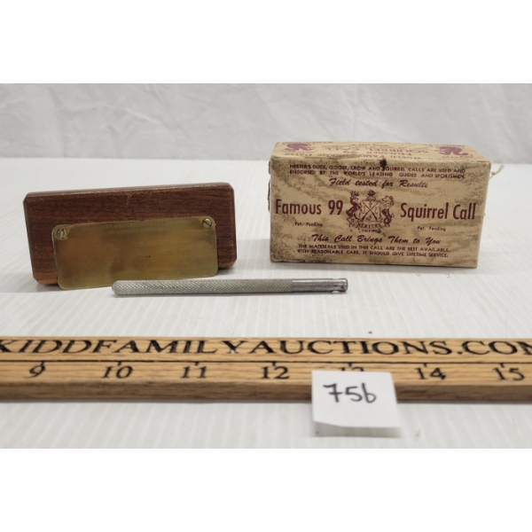 HERTER'S NO. 9 SQUIRREL CALL