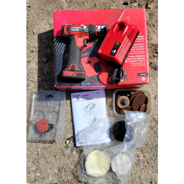 SNAP ON CORDLESS POLISH/PREP TOOL KIT 