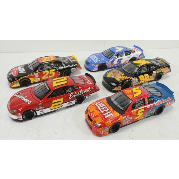 LOT OF 5 - RACING CHAMPIONS DIECAST MODELS - INCL TERRY LABONTE #5 CHEEZ-IT, ETC