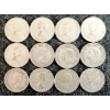 Image 2 : LOT OF 12 - 1947-1968 CDN 10 CENT COINS