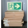 Image 1 : LOT OF 10 - GLOBRITE RUNNING MAN EXIT SIGNS