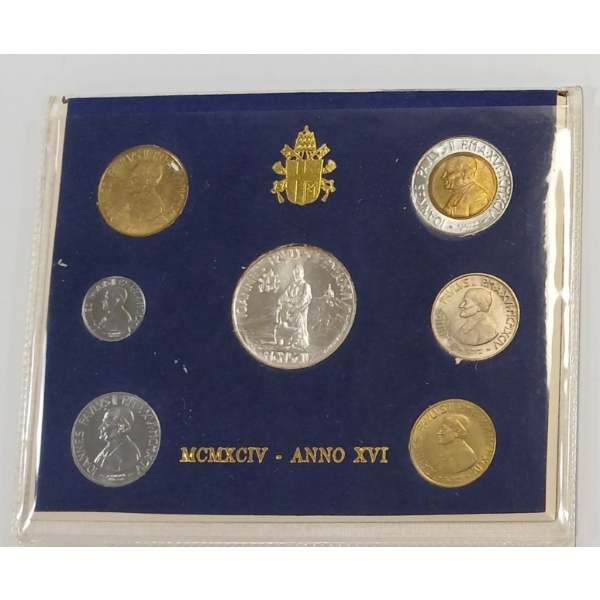 1994 VATICAN UNCIRCULATED COIN SET