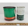 Image 4 : LOT OF 2 - SUPERTEST 5 LBS GREASE CAN & B/A MOTOR OIL QT CAN 