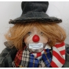 Image 4 : LOT OF 3 - PORCELAIN & CERAMIC CLOWN FIGURINES - INCL WIND UP MUSICAL DOLL & MOTIF ASHTRAY