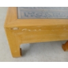 Image 12 : ASIAN MOTIF COFFEE TABLE - LATTRICE PATTERN - PINE