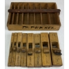 Image 2 : ENGLISH STEEL / BEECH MATCHED SET OF HOLLOWING PLANES