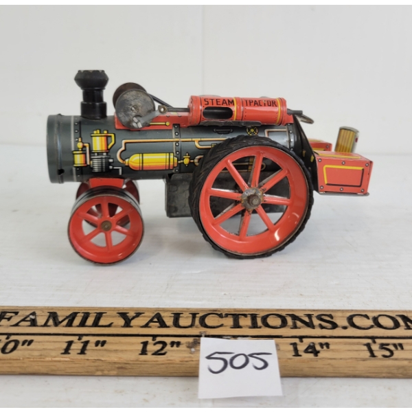 TIN FRICTION STEAM TRACTOR