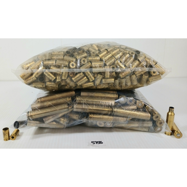 BRASS: QTY OF MISC RNDS - INCL 6.5 CREEDMOOR, 9MM, .458 WIN MAG, ETC - APPROX 16LBS 