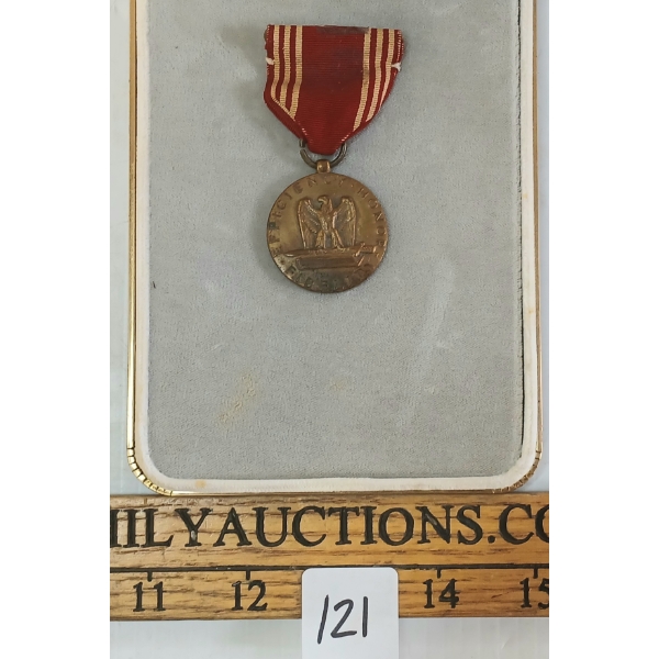 U.S. GOOD CONDUCT MEDAL IN CASE - JOSEPH G. NOWAK SR.