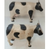 Image 7 : LOT OF 2 - FOLK ART COWS