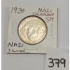 Image 1 : 1934 GERMAN SILVER 5 MARK