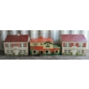 Image 3 : LOT OF 6 - TIN LITHO HOUSES