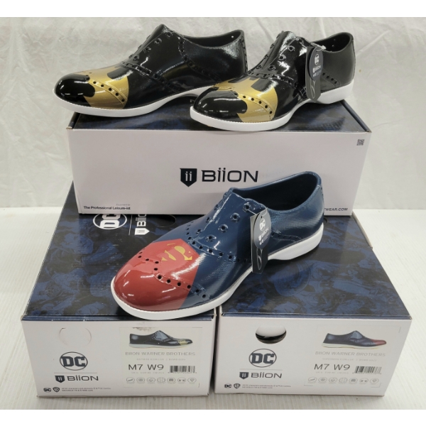 LOT OF 3 - BIION SHOES - FT DC STYLES