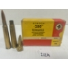 Image 1 : AMMO / BRASS: 7X LIVE & 1X BRASS KYNOCH .280 ROSS - 140 GR FMJ