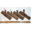 Image 1 : LOT OF 4 - VINTAGE WOOD PLANES
