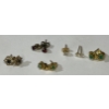 Image 2 : LOT OF 5 - PAIRS OF JEWEL (?) EARRINGS - SEE ALL PICS