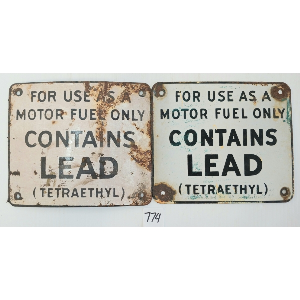 LOT OF 2 - CONTAINS LEAD - SSP PUMP PLATES
