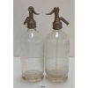 Image 2 : LOT OF 2 - C.A. COLEMAN & WILCE'S SYDNEY - CLEAR ACID-ETCHED - SELTZER & SYPHON BOTTLES
