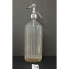 Image 4 : PROPERTY OF THE CROWN SYPHON BOTTLING WORKS - CLEAR - PALL MALL 24 EDGES - SYPHON BOTTLE