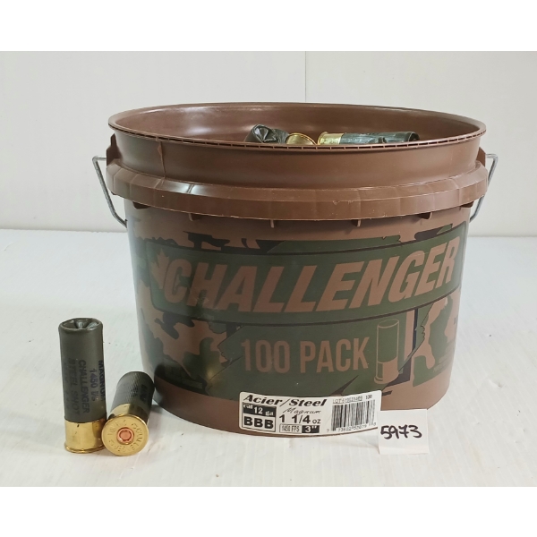 AMMO: 100X CHALLENGER SUPER MAGNUM 12GA - 3IN - BBB