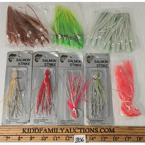 QTY OF SALMON STRIKE LURES