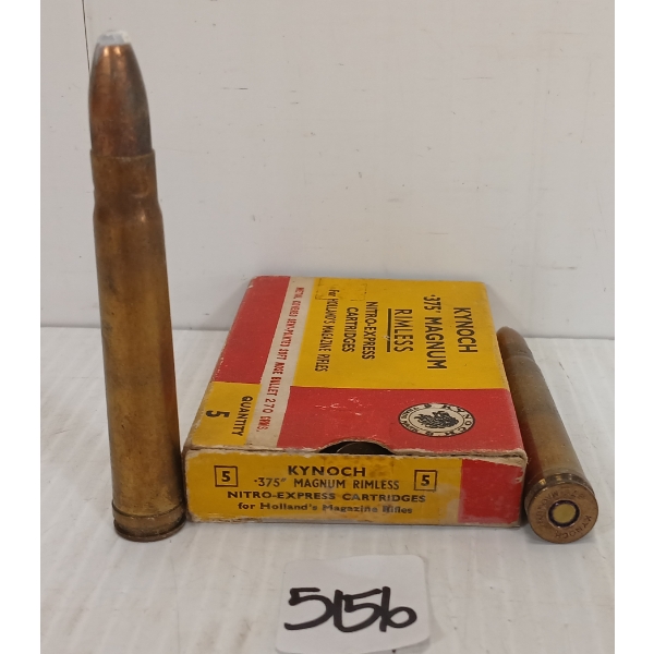 AMMO: 5X KYNOCH .375 MAGNUM - 270GR - SOFT NOSE