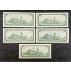 Image 7 : LOT OF 21 - 1967 CDN $1 BANKNOTES
