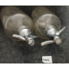 Image 5 : LOT OF 2 - HENRY LUTZ & SON & LIBERTY - CLEAR ACID-ETCHED - SELTZER BOTTLES