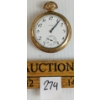 Image 1 : MEN'S ELGIN POCKET WATCH  - 15 JEWEL - SCREWSET OPENFACE PENDANT 