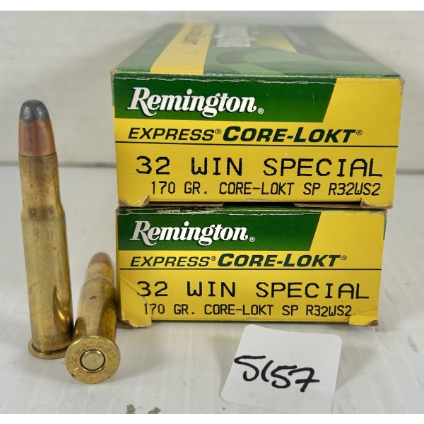 AMMO: 40X REMINGTON .32 WIN SPL 170GR. SP 