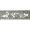 Image 5 : LOT OF 3 - SWAROVSKI FOX, KIWI & HIPPO CRYSTAL FIGURINES