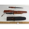 Image 2 : LOT OF 2 - GERBER & HANWEI KNIVES W/ SHEATHS