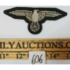 Image 1 : WWII GERMAN SS OFFICER EAGLE ARM PATCH