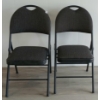 Image 2 : LOT OF 8 - PADDED FOLDING CHAIRS