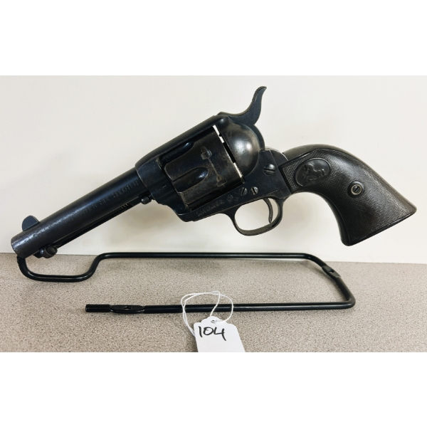 COLT FRONTIER SIX SHOOTER IN .44-40 WIN - RESTRICTED 