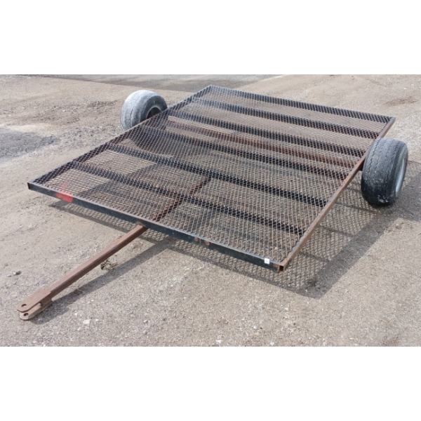 HOMEMADE UTILITY TRAILER - NO OWNERSHIP