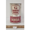 Image 3 : WHITE ROSE HEAVY DUTY DURSOL MOTOR OIL QT FIBRE CAN