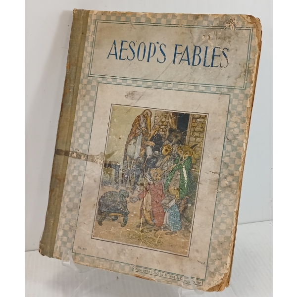 1910 "AESOP'S FABLES" BY HURST & COMPANY - HARDCOVER
