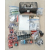 Image 1 : JOB LOT - MASTERLOCKS, SAFETY GLASSES, MISC SOCKETS, HUSKY TOOL CHEST, HAND TOOLS, ETC