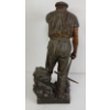 Image 4 : BRONZE MINER STATUE