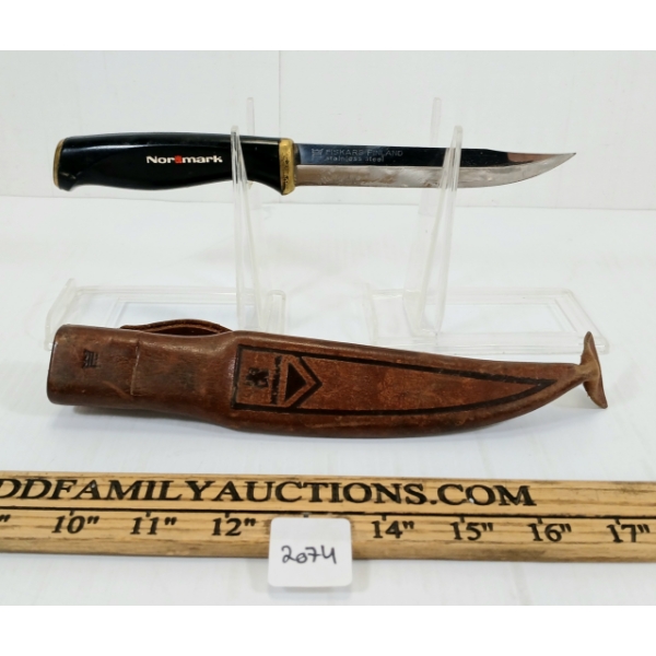 NORMARK HUNTING KNIFE W/ SHEATH 