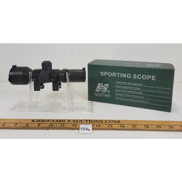 NCSTAR 3-9 X 42RE SPORTING SCOPE