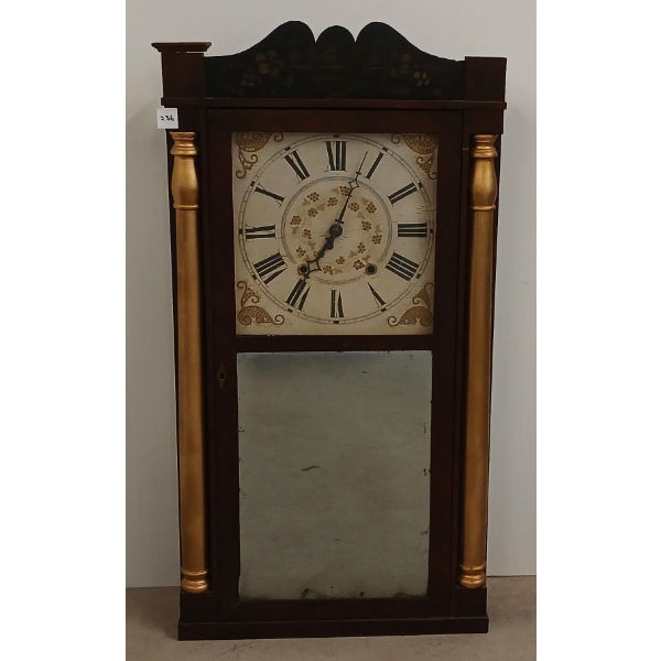 GEORGE MARSH WOOD WORKS 30HR CLOCK