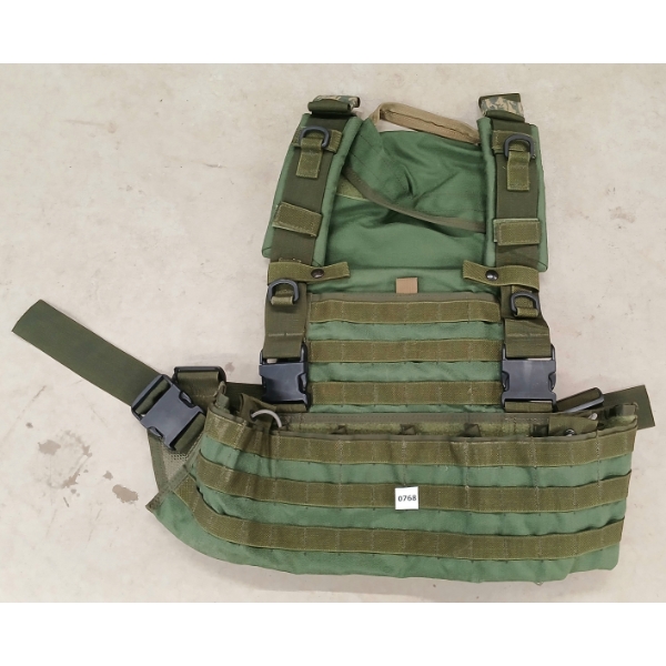 HIGH SPEED GEAR WEESATCH PLATE CARRIER W/ INTEGRATED MAG POUCHES - OD GREEN
