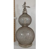Image 2 : B.A. & CO LONDON - DOUBLE GOURD GLASS BLOWN FAVRE SELTZAGEN - SELTZER BOTTLE