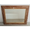 WALL MIRROR W/ GOLD BRUSHED FRAME