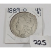 Image 2 : 1889 U.S. SILVER DOLLAR COIN