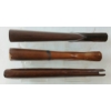 Image 3 : LOT OF 3 - UNKNOWN BUTT STOCKS